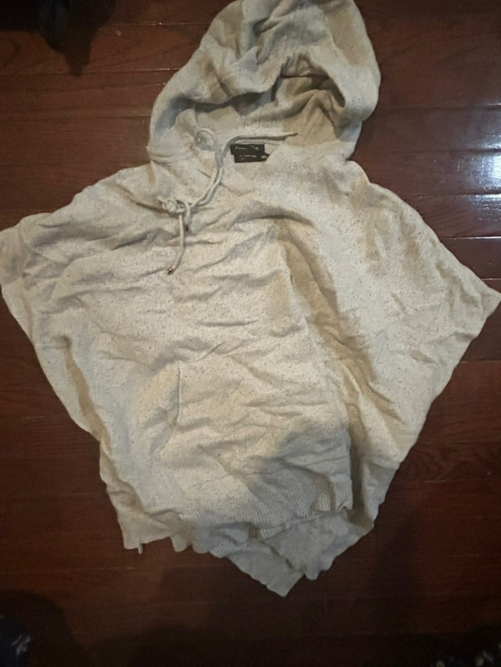 Massimo Dutti Italian Yarn Poncho